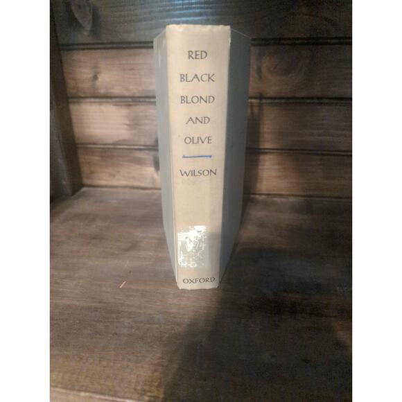 Red, Black, Blond and‎ Olive Hardcover Book by Edmund Wilson 1956, Vtg Literary - Picture 1 of 6